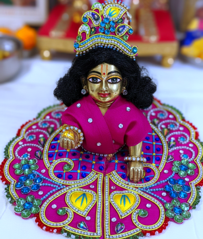Laddu Gopal Dress - ISKCON Style Hand Embroidered
