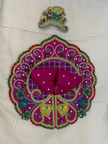 Laddu Gopal Dress - ISKCON Style Hand Embroidered