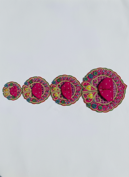 Laddu Gopal Dress - ISKCON Style Hand Embroidered